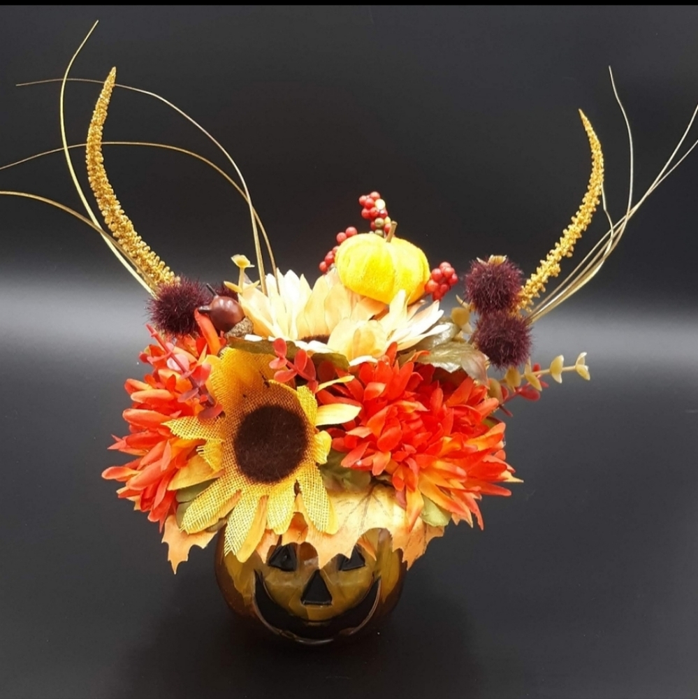 Harvest Pumpkin Arrangement